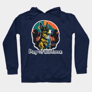 dog of wisdom Hoodie